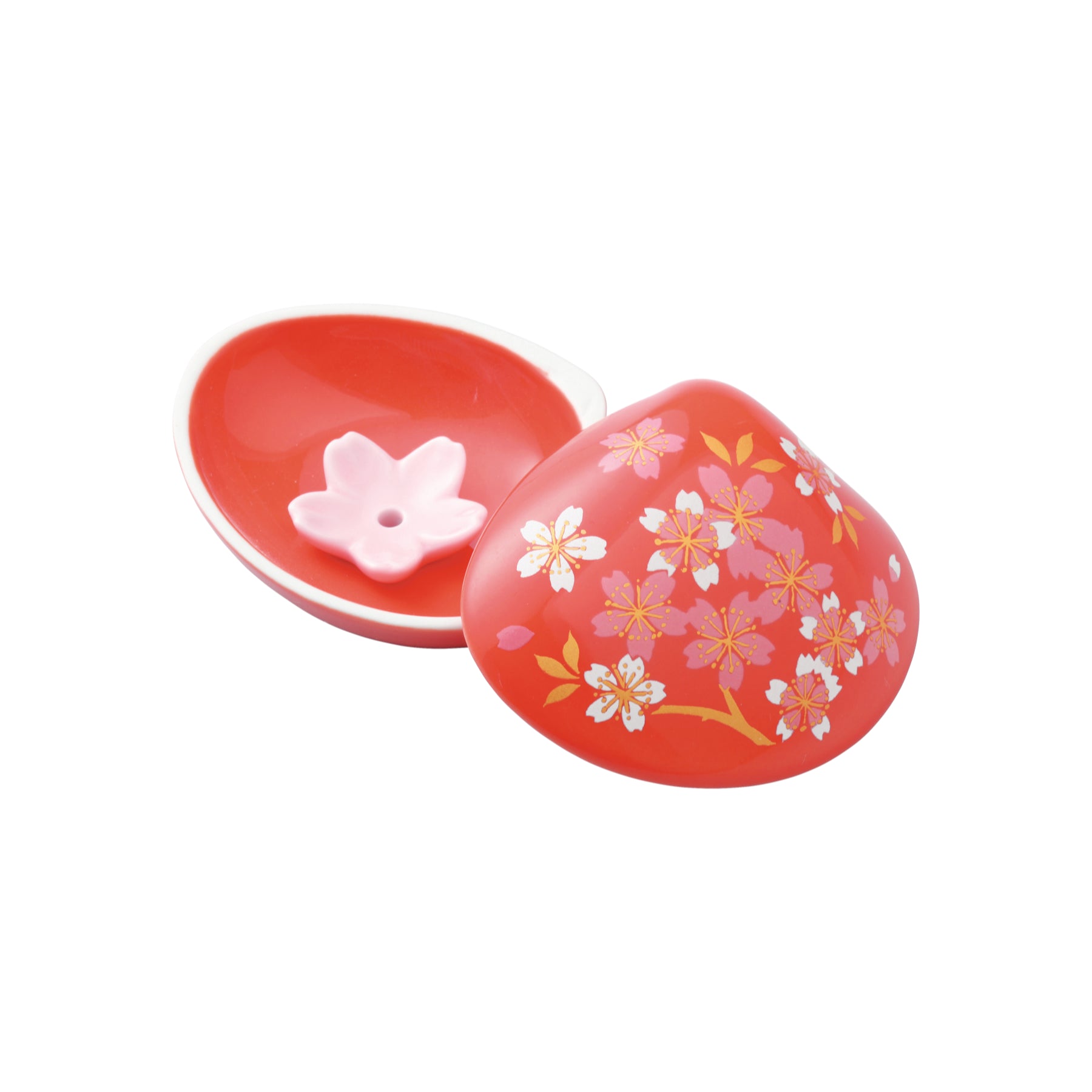 Shell shaped incense stand Cherry Blossom – WAZA NYC