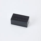 Small Sewing Box Vermillion YAMANAKA Lacquerware | BLACK