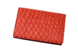 MADAI Fish Leather Card Case 4132