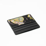 Silk & Cow Leather Cardcase (Good Luck Charm)