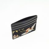 Silk & Cow Leather Cardcase (Good Luck Charm)