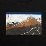 Hokusai T-shirt - Kurofuji | Black