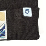 Hokusai Seto Emblem Beanie - Namiura | Black