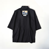 Hokusai Seto Emblem Samue - Namiura | Black
