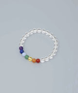 Seven-Color Amulet Juzu Bead Bracelet