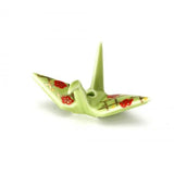 Origami crane incense stand