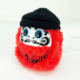 MYUUA DJ Daruma Plush Keychain — secondary view showing DJ Daruma plush detail