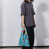 MYUUA ECOCORO Burger Eco Bag — lifestyle styling shot