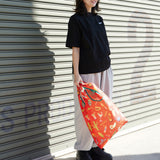 MYUUA ECOCORO Calavera Eco Bag — lifestyle styling shot