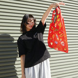 MYUUA ECOCORO Calavera Eco Bag — lifestyle styling shot