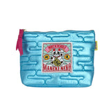 MYUUA Maneki-neko Lucky Cat Quilt Pouch — secondary view showing Maneki-neko (lucky cat) detail