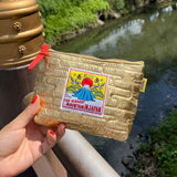 MYUUA Mt. Fuji Quilt Pouch — lifestyle styling shot