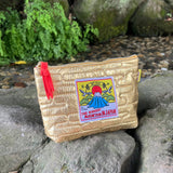 MYUUA Mt. Fuji Quilt Pouch — lifestyle styling shot