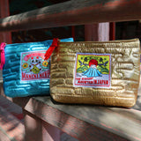 MYUUA Mt. Fuji Quilt Pouch — lifestyle styling shot