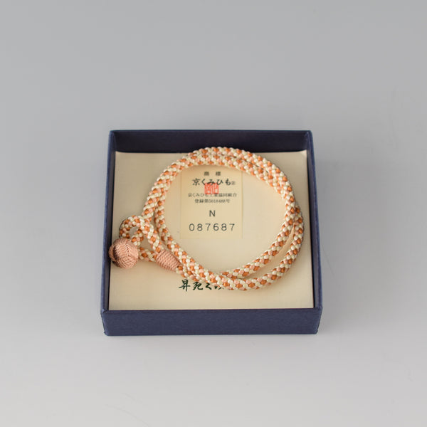 Kumihimo Silk Bracelet - Pink