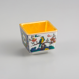 Kutani Sake Cup – Kokutani (Gold-Lined)