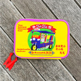 THAILAND Tuk-Tuk Gadget Pouch — Yellow — detail view 5