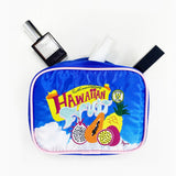 HAWAII Tropical Square Pouch — Blue — detail view 3