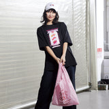 CHINA Market Tote Bag — Pink — detail view 2