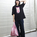 CHINA Market Tote Bag — Pink — detail view 4