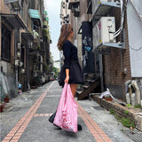 CHINA Market Tote Bag — Pink — detail view 8