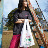 THAILAND Market Tote Bag — White — detail view 5