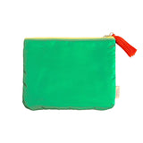 JAPAN Goya Champuru Flat Pouch — Green — detail view 2