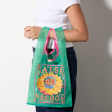 MEXICO Nachos Sheer Tote Bag — Green — detail view 4