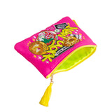 AMERICA New York Bagel Flat Pouch — Pink — detail view 3