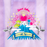 JAPAN Fujisan (Mt. Fuji) Sheer Tote Bag — Purple — detail view 3