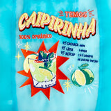BRAZIL Caipirinha Sheer Tote Bag — Blue — detail view 3
