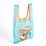 BRAZIL Caipirinha Sheer Tote Bag — Blue — detail view 4