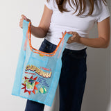 BRAZIL Caipirinha Sheer Tote Bag — Blue — detail view 5
