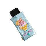 Ice Cream Sunglasses Case — Metallic Blue — detail view 4