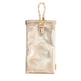 Popcorn Sunglasses Case — Metallic Gold — detail view 2