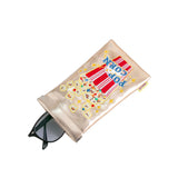 Popcorn Sunglasses Case — Metallic Gold — detail view 3