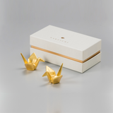 Gold Crane Chopstick Rests (Set of 2)