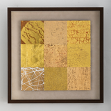 LUXE Gold Art Panel – Brown (Medium)