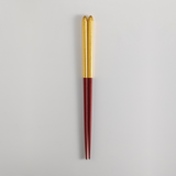 Gold Chopsticks – Drip (Red)