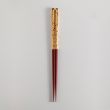 Gold Chopsticks – Crackle (Red)