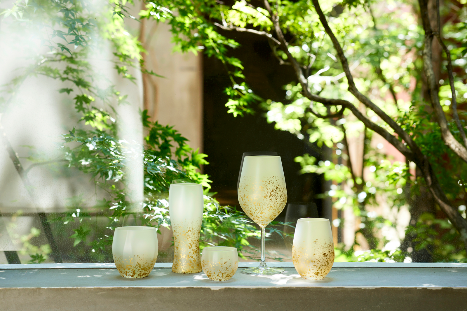 Stardust Akari – Rock Glass (Gold) – WAZA NYC