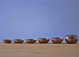 Six-Piece Nesting Sake Cup Set | Azusa, Urushi