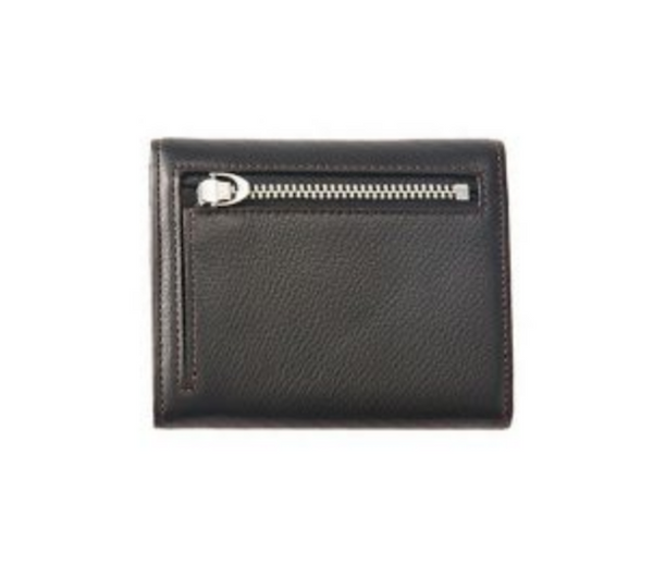 ワカ Silky Kip Cow Leather Compact Wallet w/ Honeycell – WAZA NYC