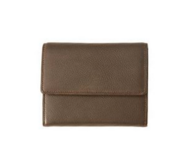 財布 Compact Wallet / cow leather Silky Kip Cow Leather Compact Wallet w/ Honeycell – WAZA NYC