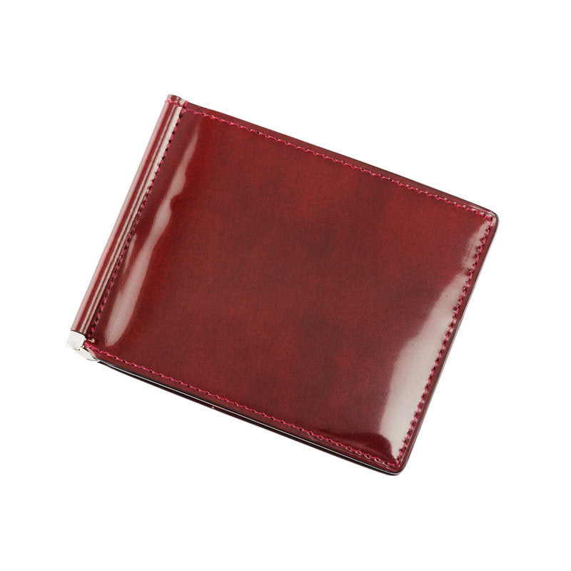 Enotria Antique Advan Leather Money Clip Wallet