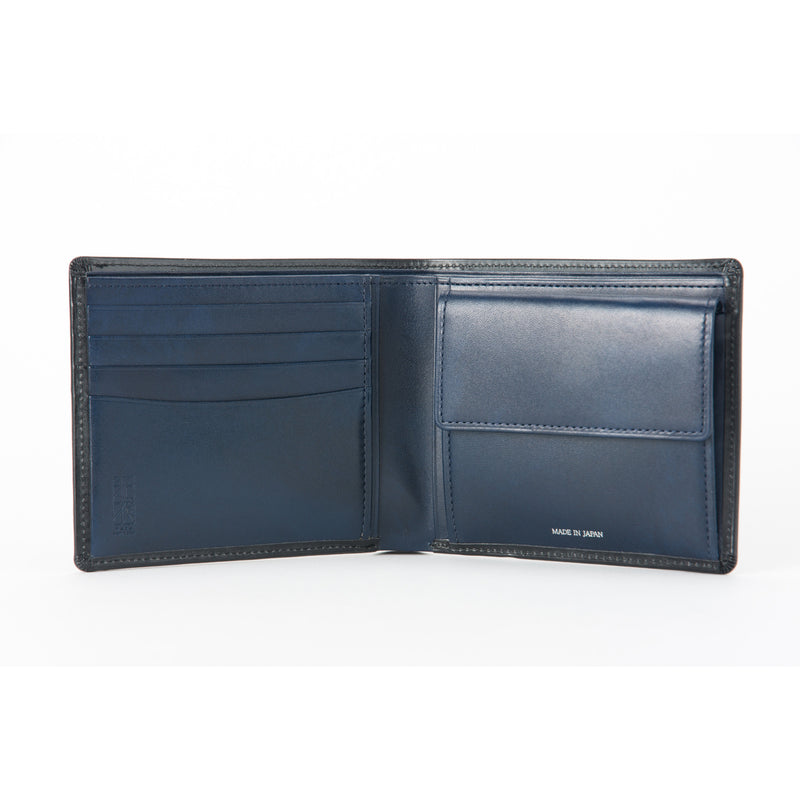 Bridle & Cirasagi Wallet Black/Blue